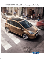 Ford B-Max 2014 - Navod-k-obsluze-CZ 